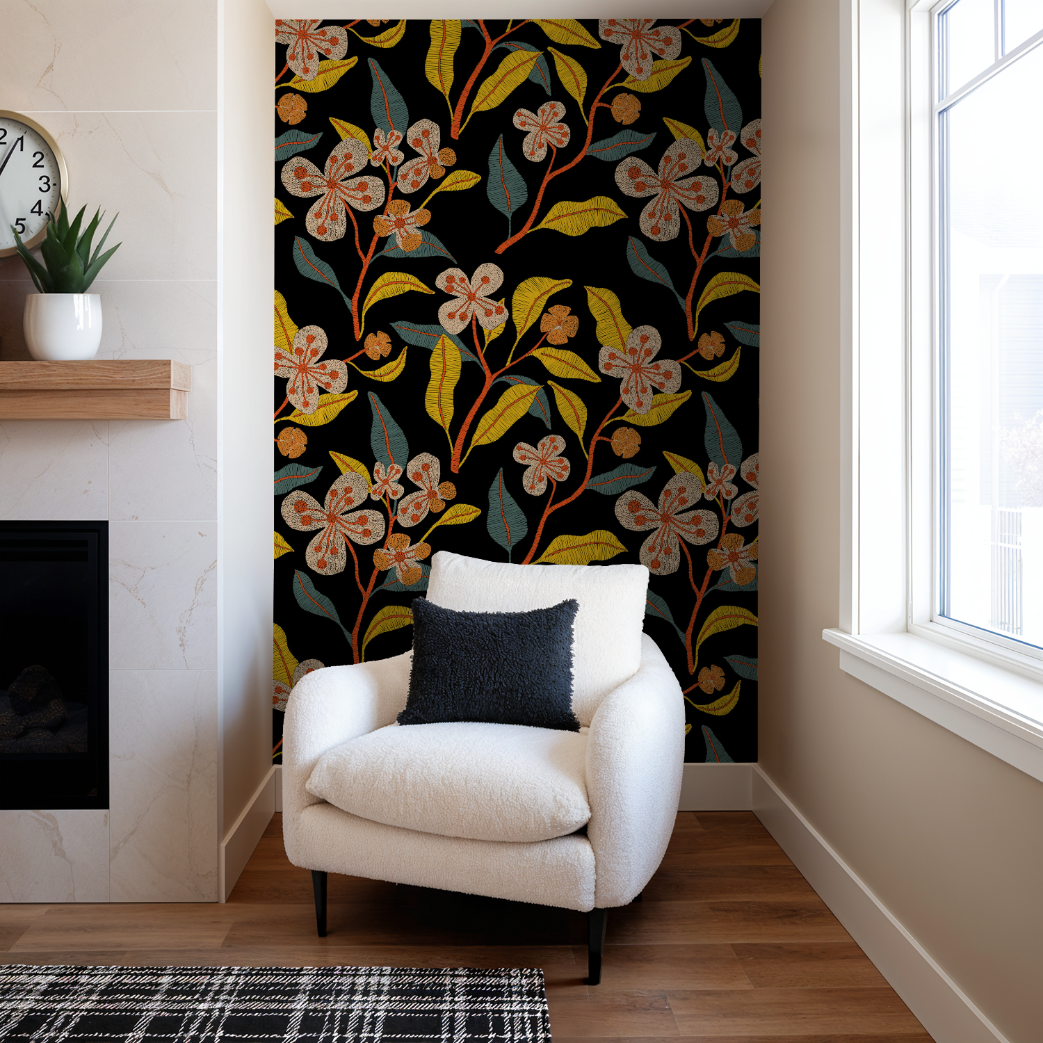 Golden Calla Maren Wallpaper