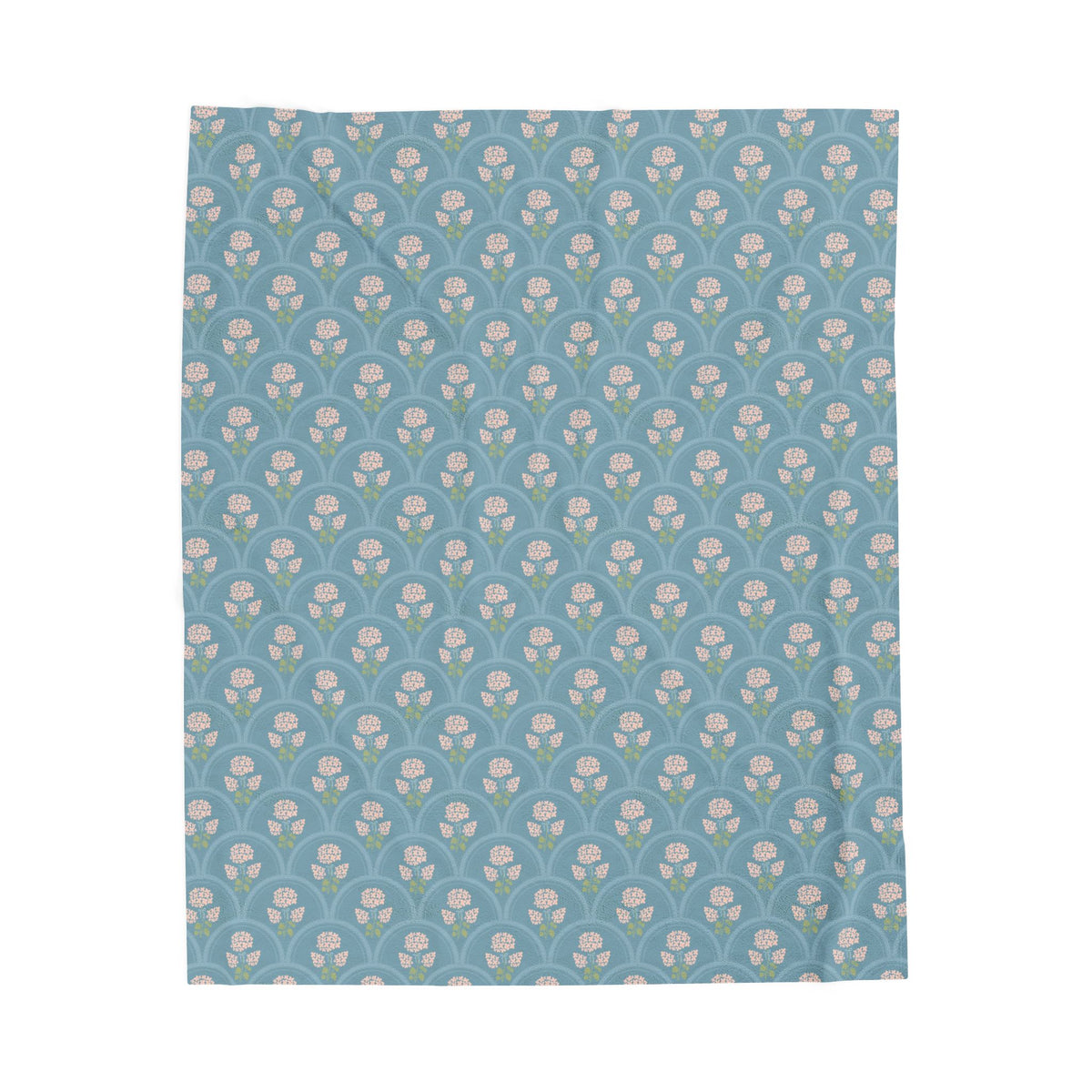 Hydrangea Plush Blanket