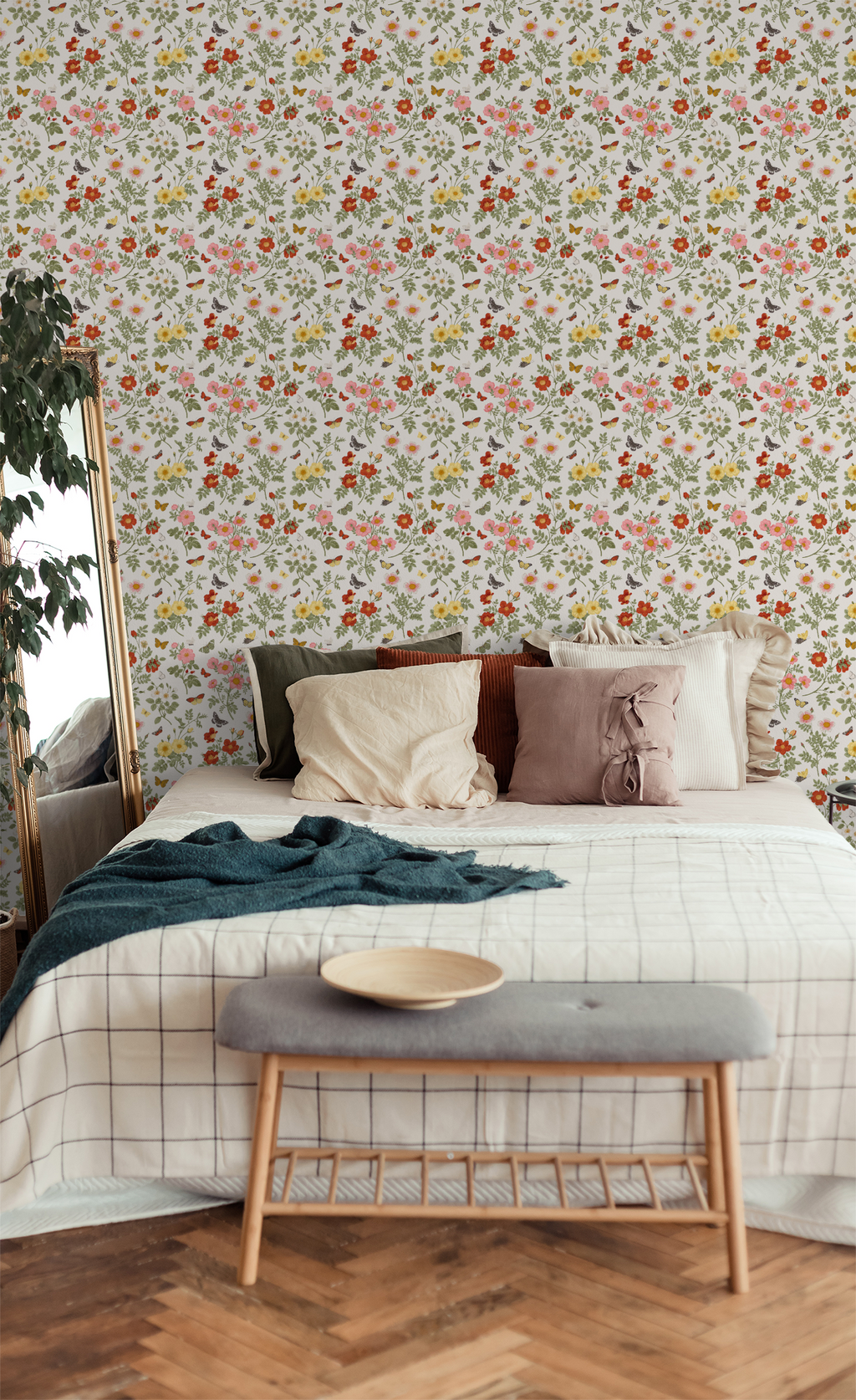 The Briar Butterfly Wallpaper