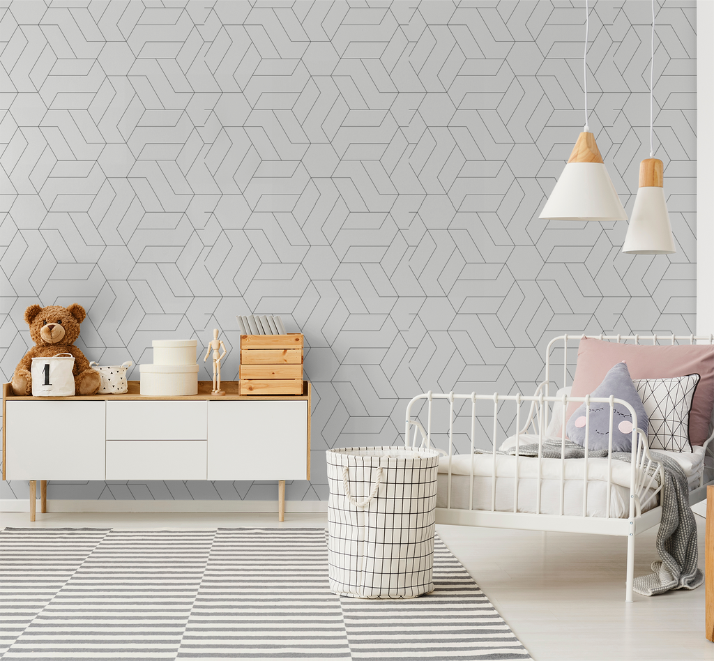 Geometric Cube Wallpaper
