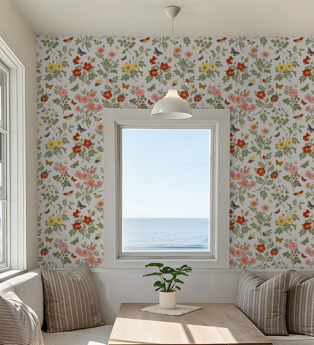 The Briar Butterfly Wallpaper