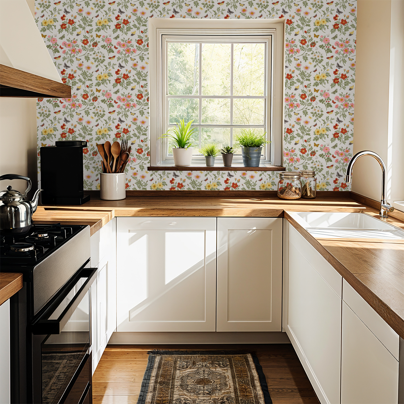 The Briar Butterfly Wallpaper