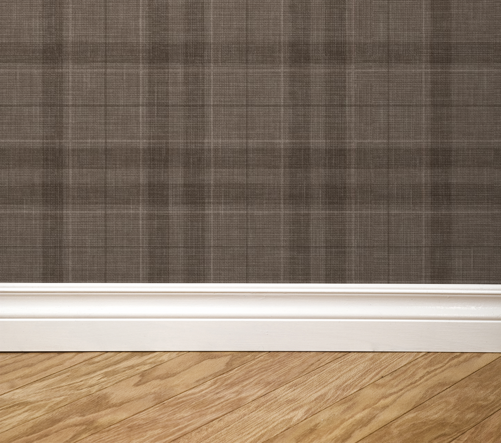 Brown Tartan Plaid Wallpaper