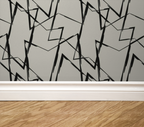Abstract Brushstroke Geometric Wallpaper