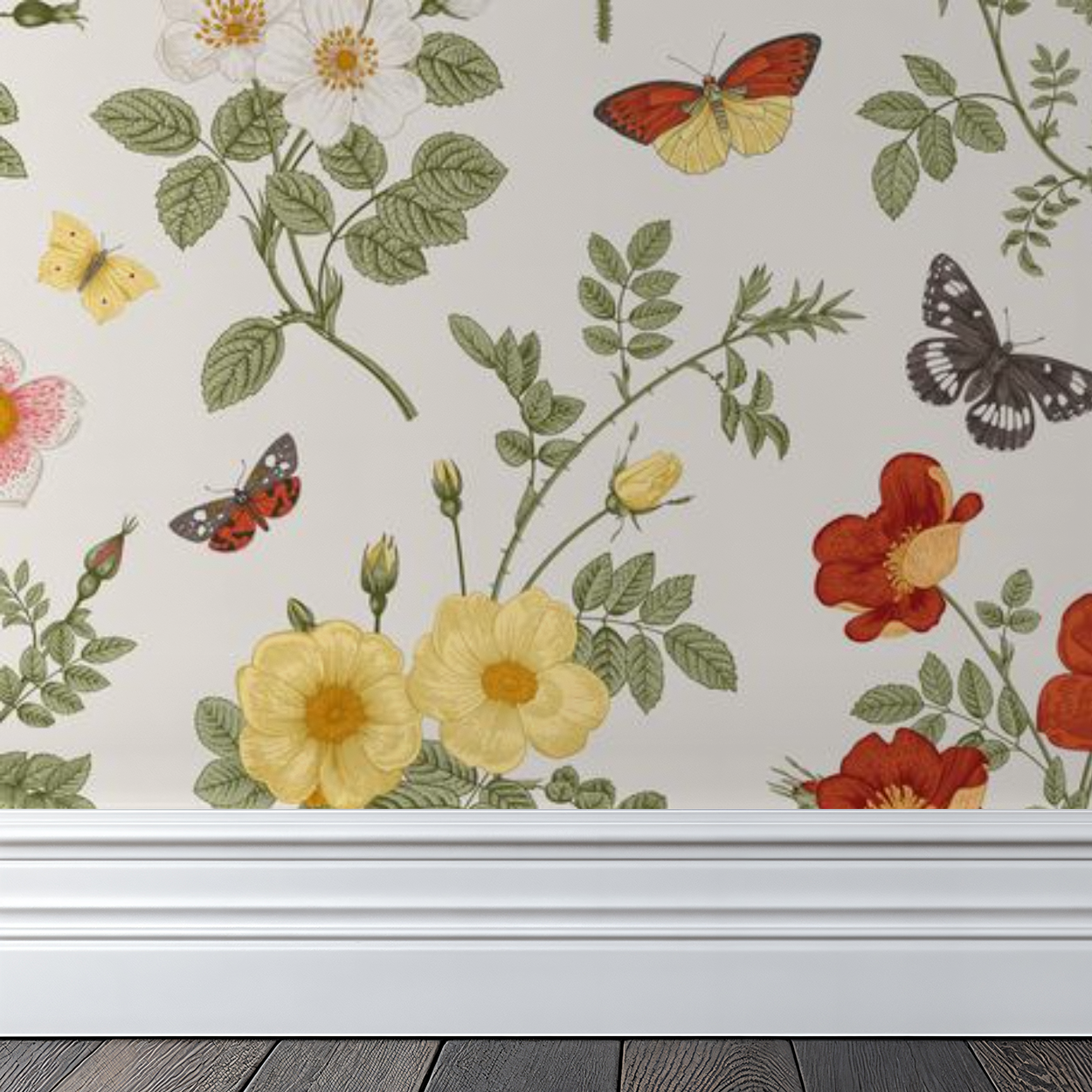 The Briar Butterfly Wallpaper