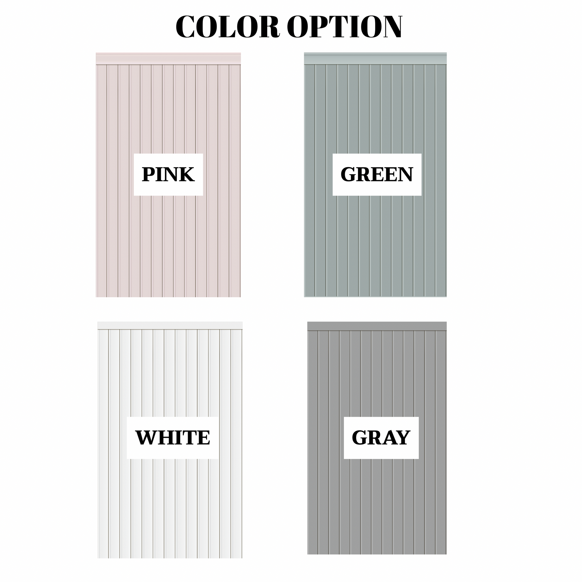 Beadboard Peel & Stick Wall Panel Decals – Removable Modern Wainscoting for Accent Walls, Bedrooms & Nurseries