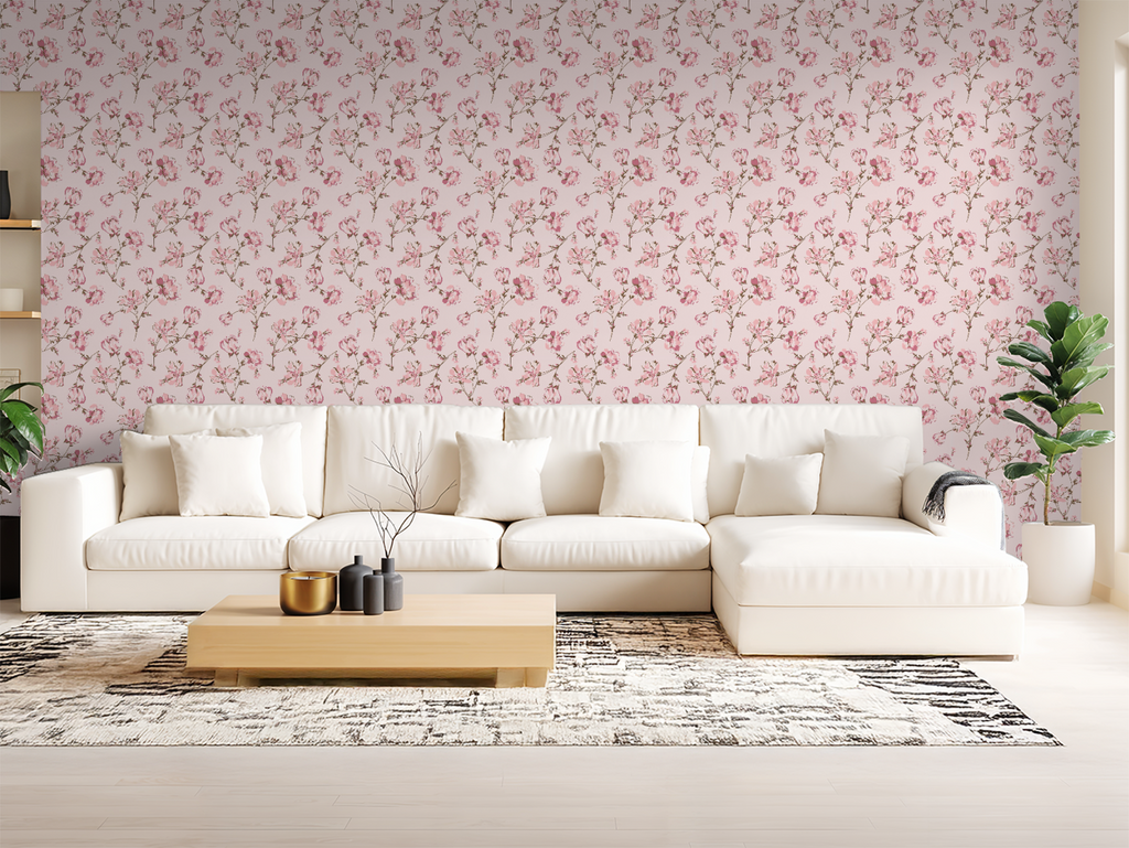 Pink Arabelle Wallpaper