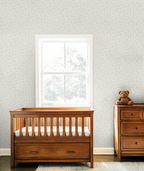 Leaves Embroidery Pattern Wallpaper