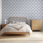 Periwinkle Amelie Wallpaper