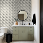 Abstract Brushstroke Geometric Wallpaper