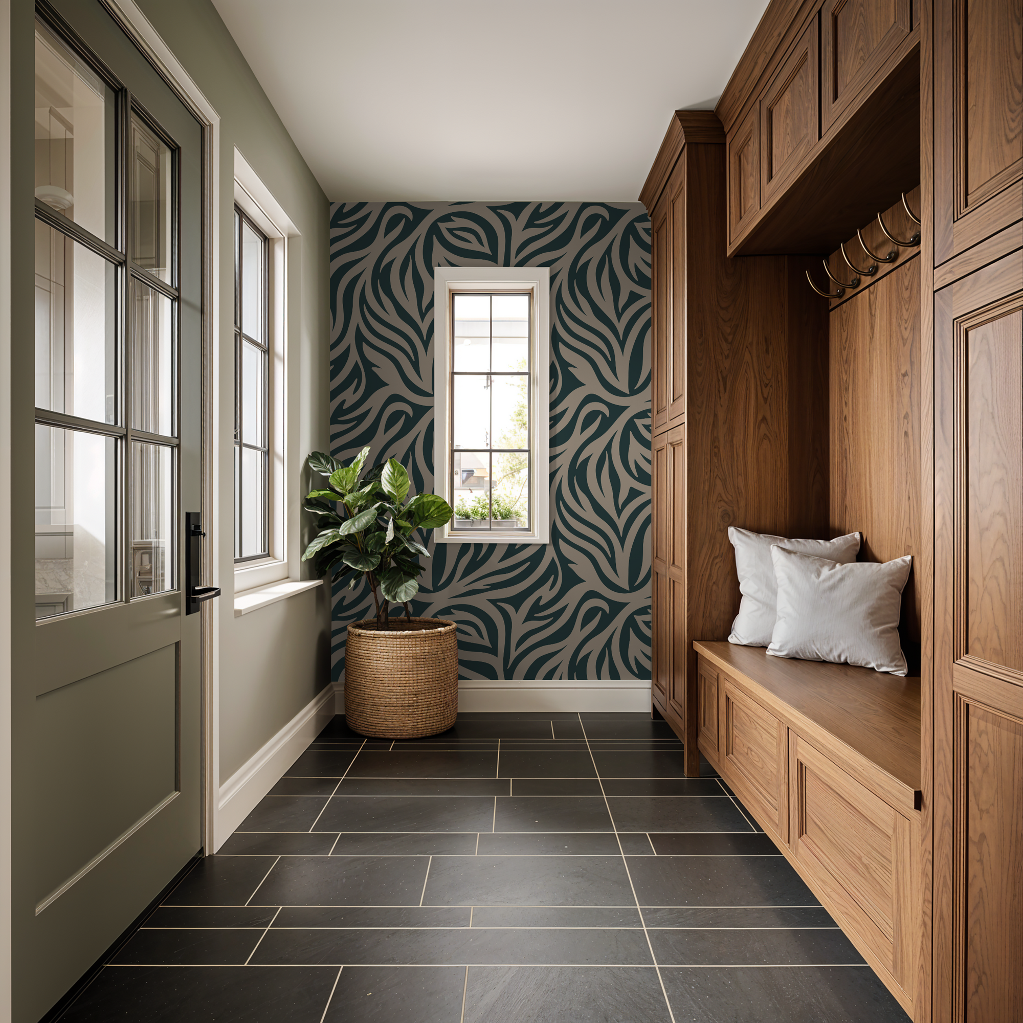 Green Abstract Wallpaper