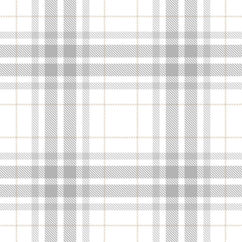 Ash Gray Plaid Wallpaper