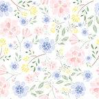 Pastel Peony Garden Wallpaper