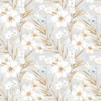 starpetal wallpaper, premium peel & stick, 12 inchesx12 inches sample, floral, wallpaper decor