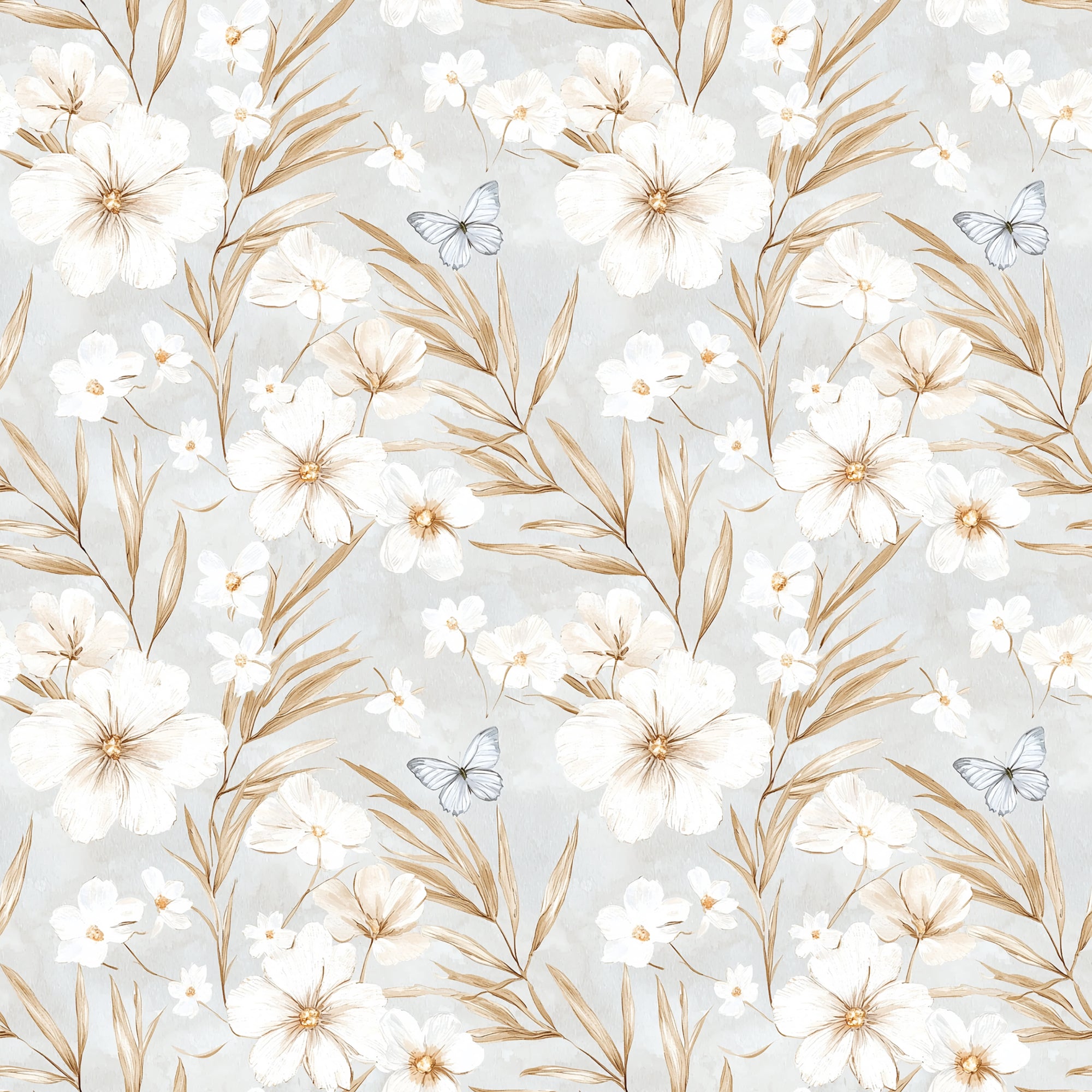 starpetal wallpaper, premium peel & stick, 12 inchesx12 inches sample, floral, wallpaper decor