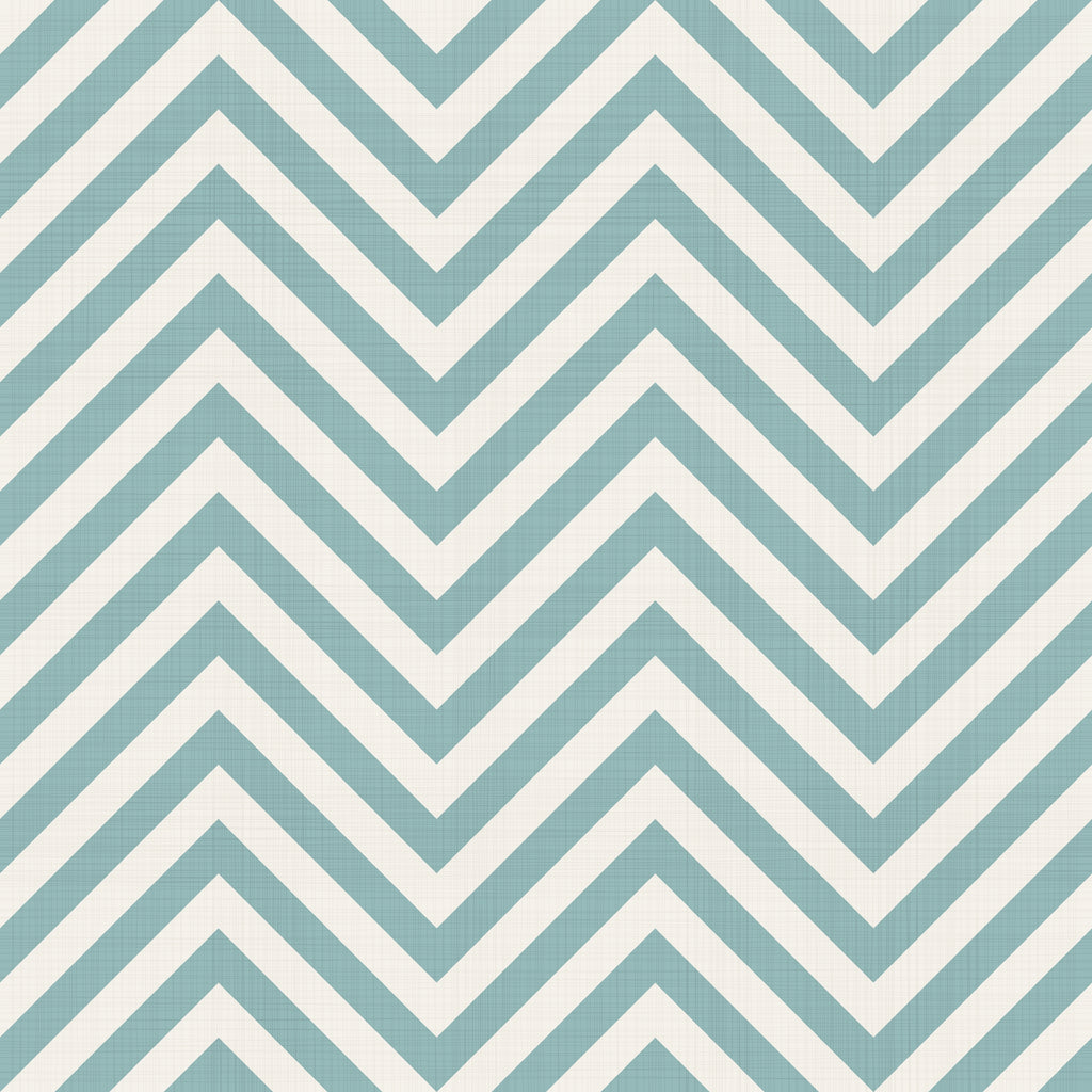 Aqua Chevron Wallpaper