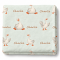 Silly Goose Baby and Kids Blanket mockup