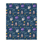 Personalized Astronaut Kids Blanket