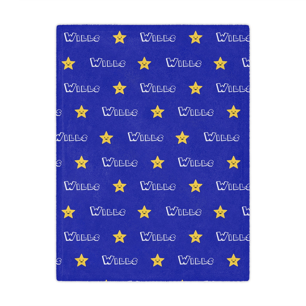 Personalized Bright Stars Kids Blanket