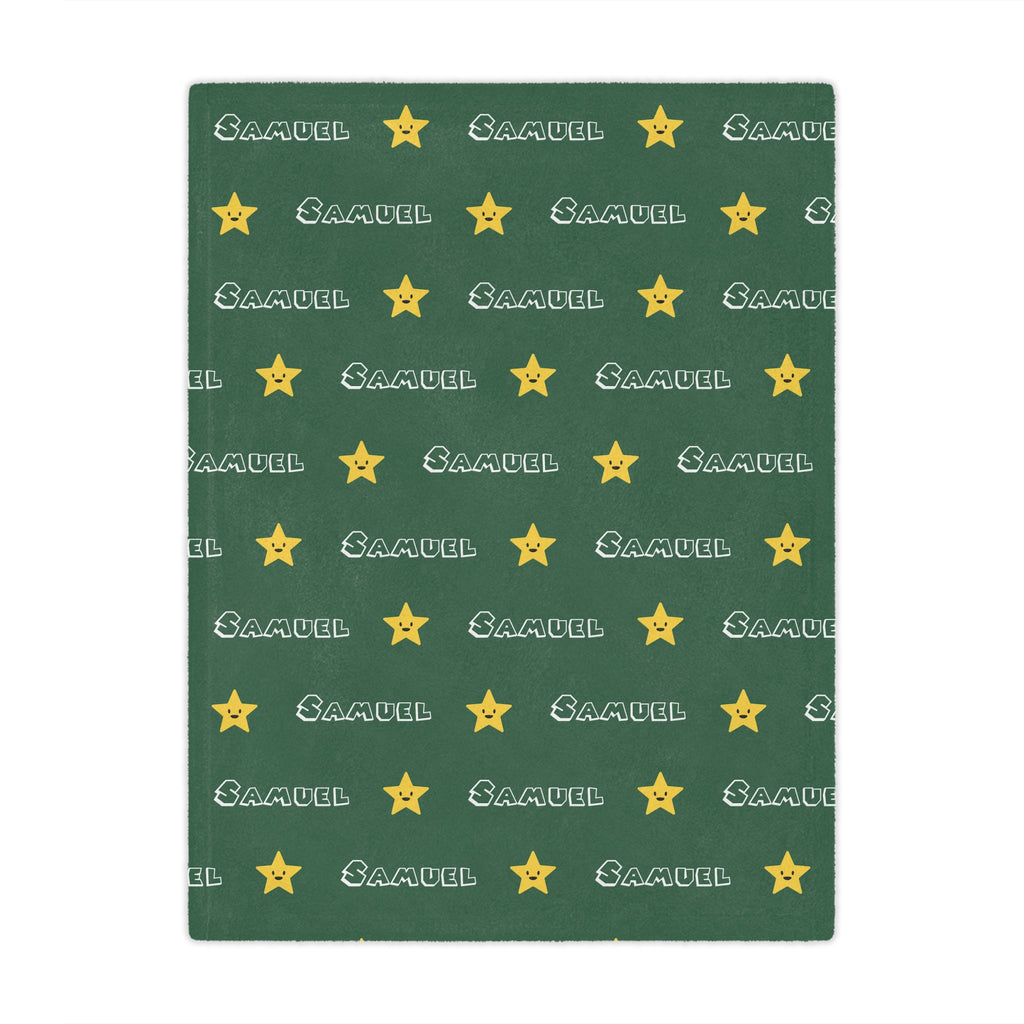 Personalized Bright Stars Kids Blanket