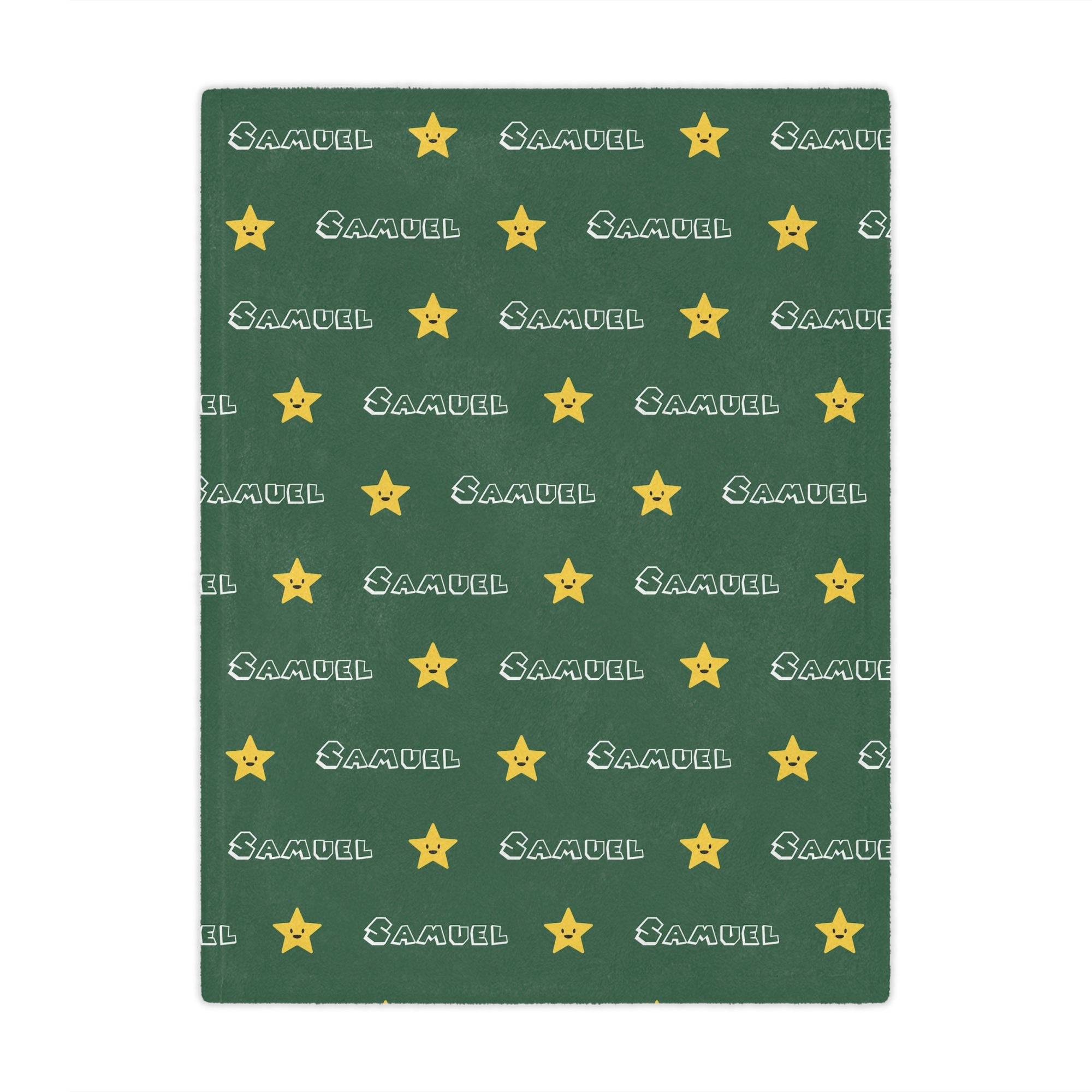 Personalized Bright Stars Kids Blanket