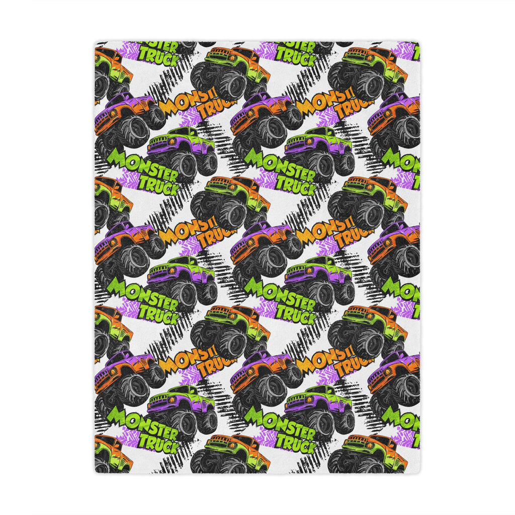 Monster Truck Baby and Kids Blanket