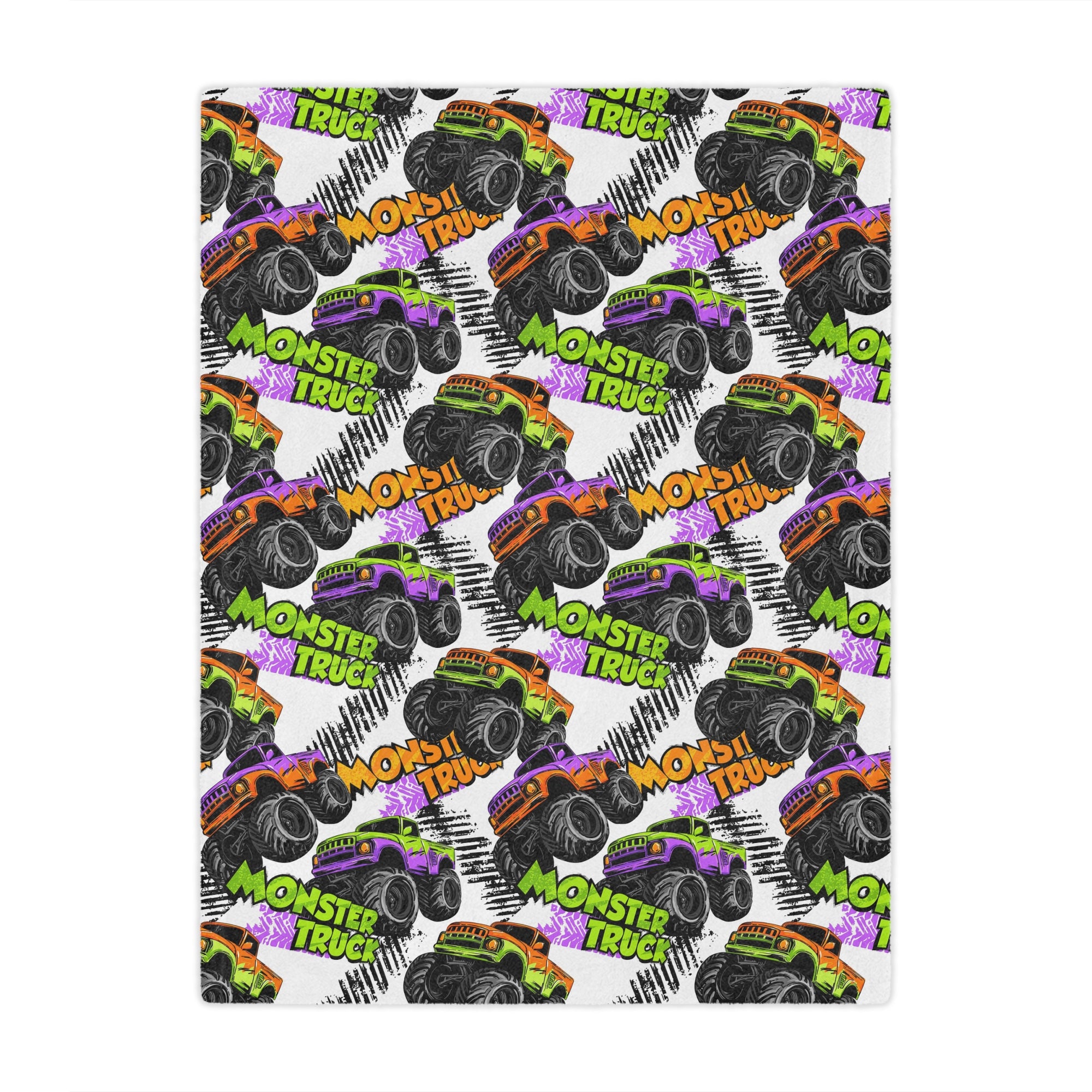 Monster Truck Baby and Kids Blanket