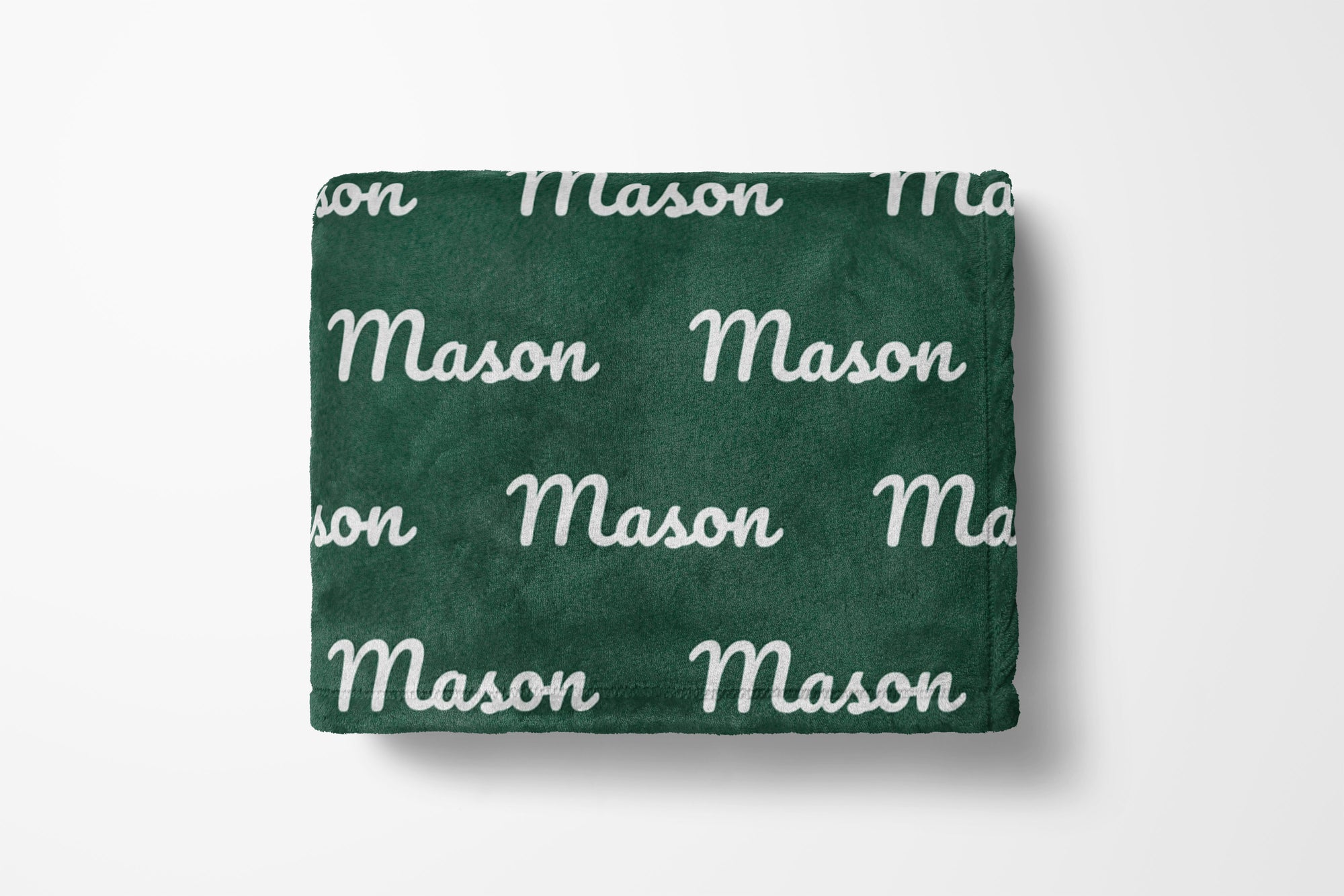 Personalized Christmas Color Baby and Kids Blanket