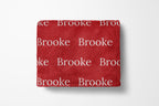 Personalized Christmas Color Baby and Kids Blanket