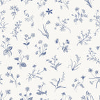 Blue Evienne Wallpaper