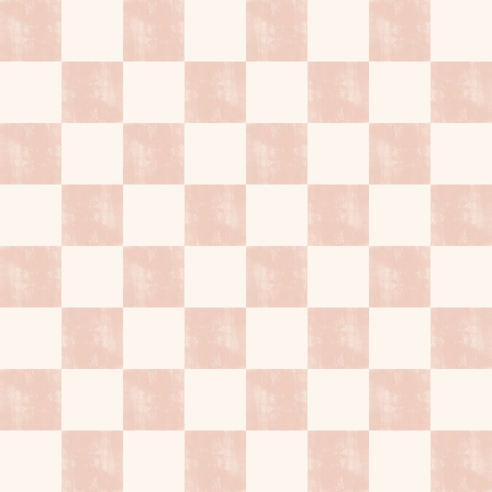Blush Watercolor Check Wallpaper