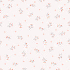 Blush Pink Floral Wallpaper