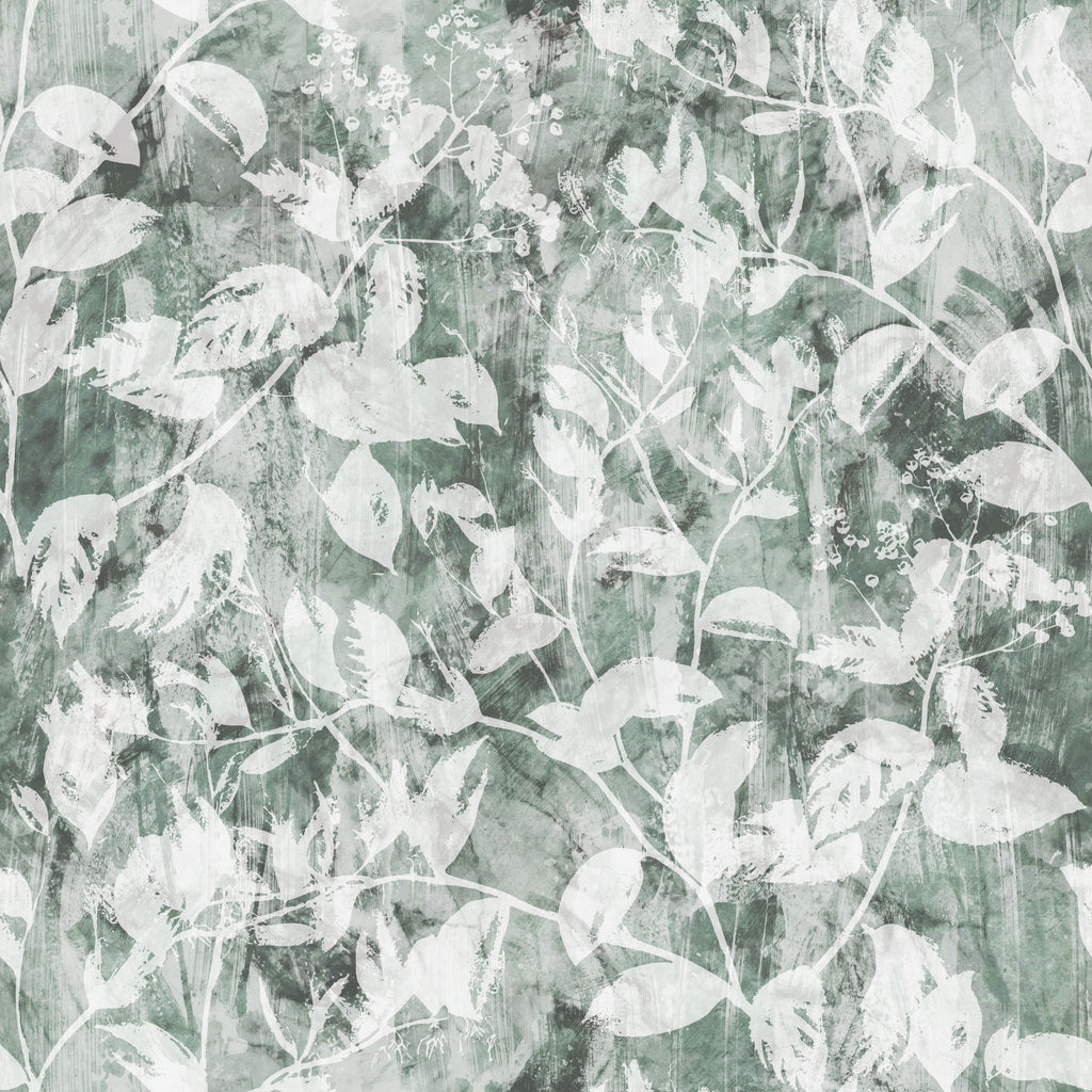 Bright Shabby Leaves Wallpaper