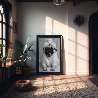 Custom Pet Spa Wall Art