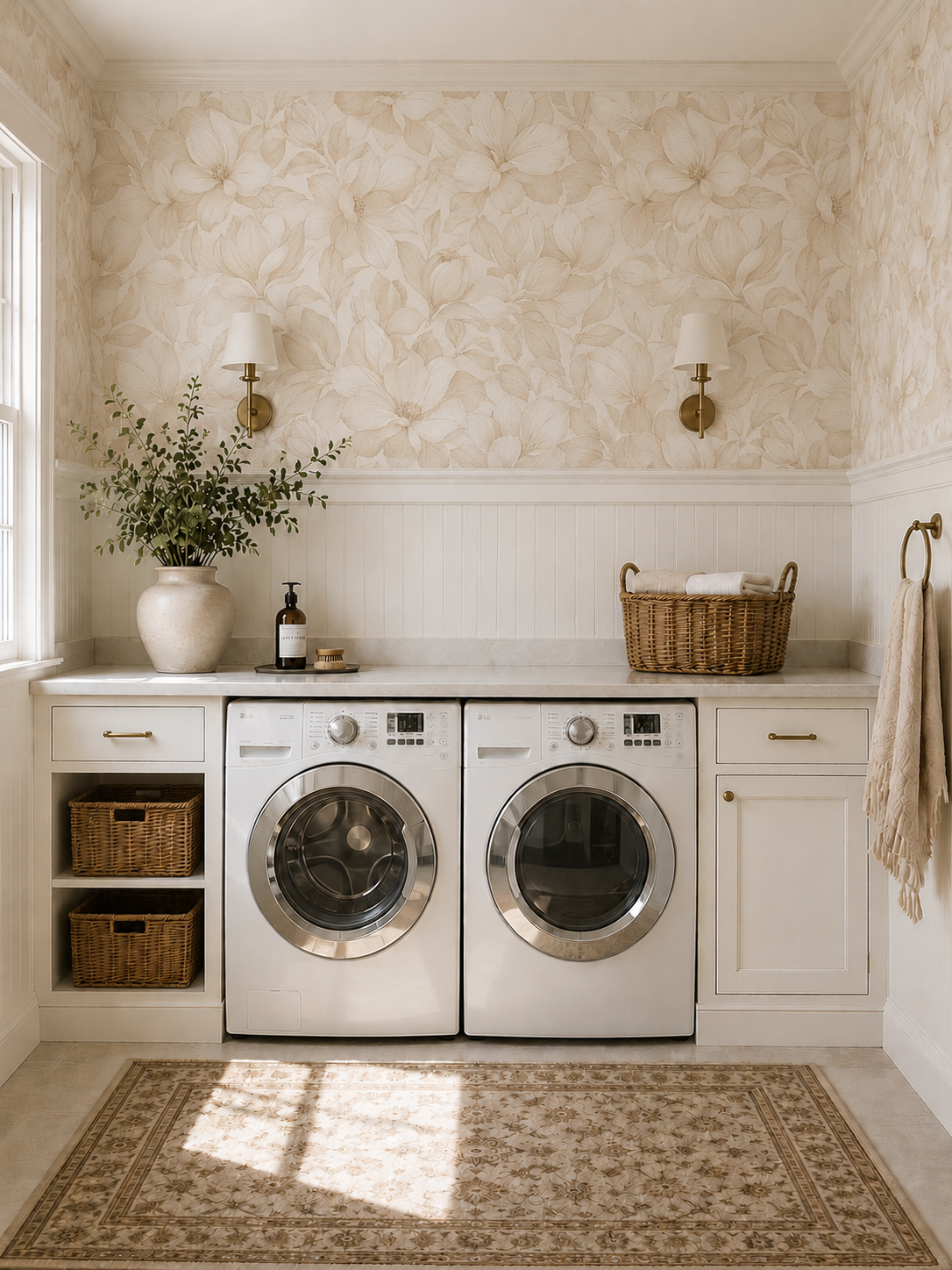 Alabaster Magnolia Wallpaper
