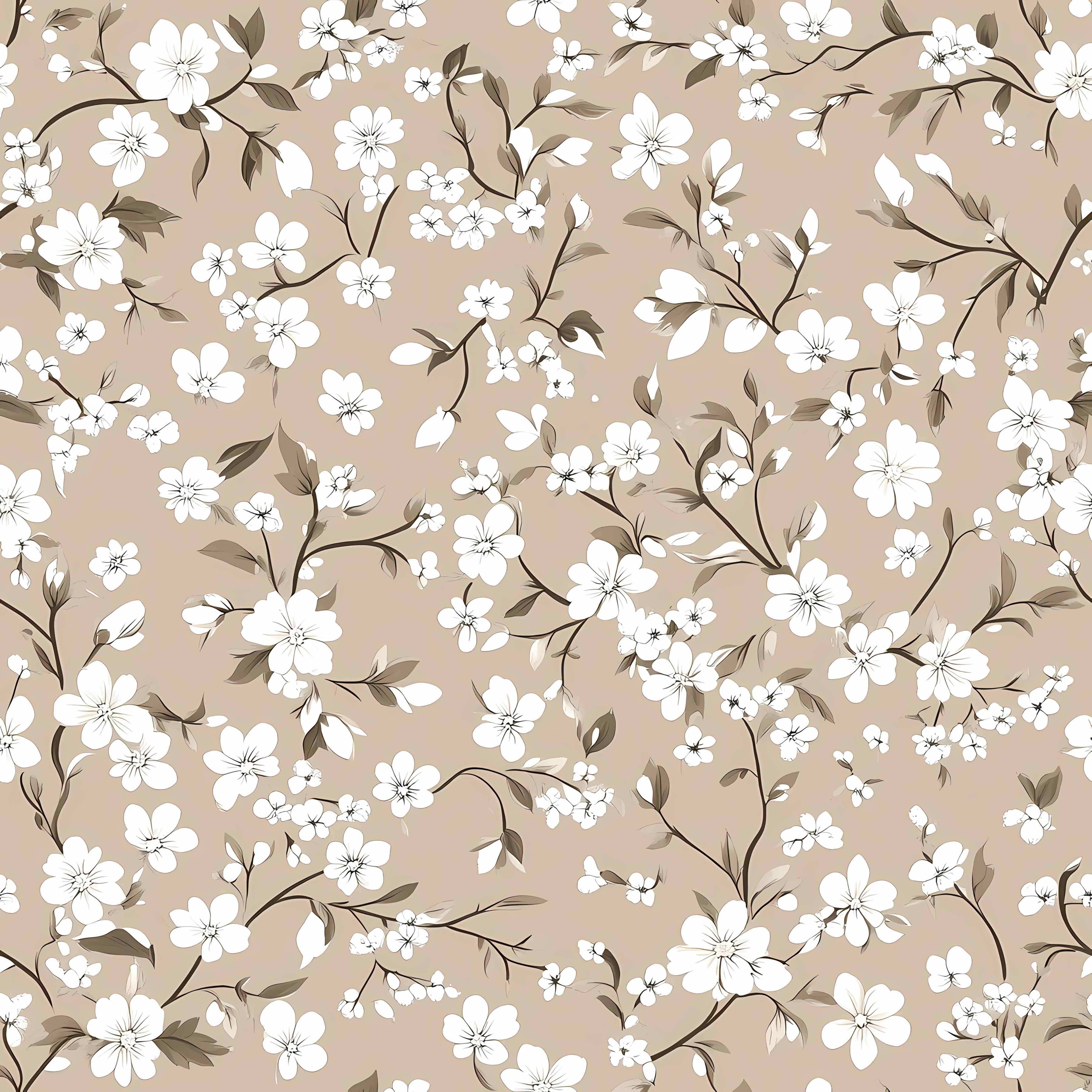 Cherry Blossom Floral Wallpaper