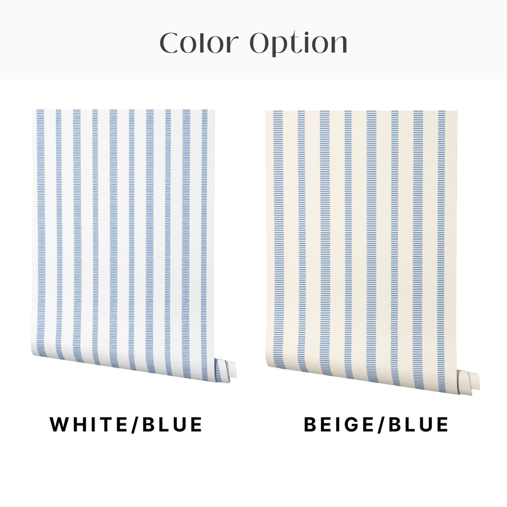 Blue Stripes Wallpaper