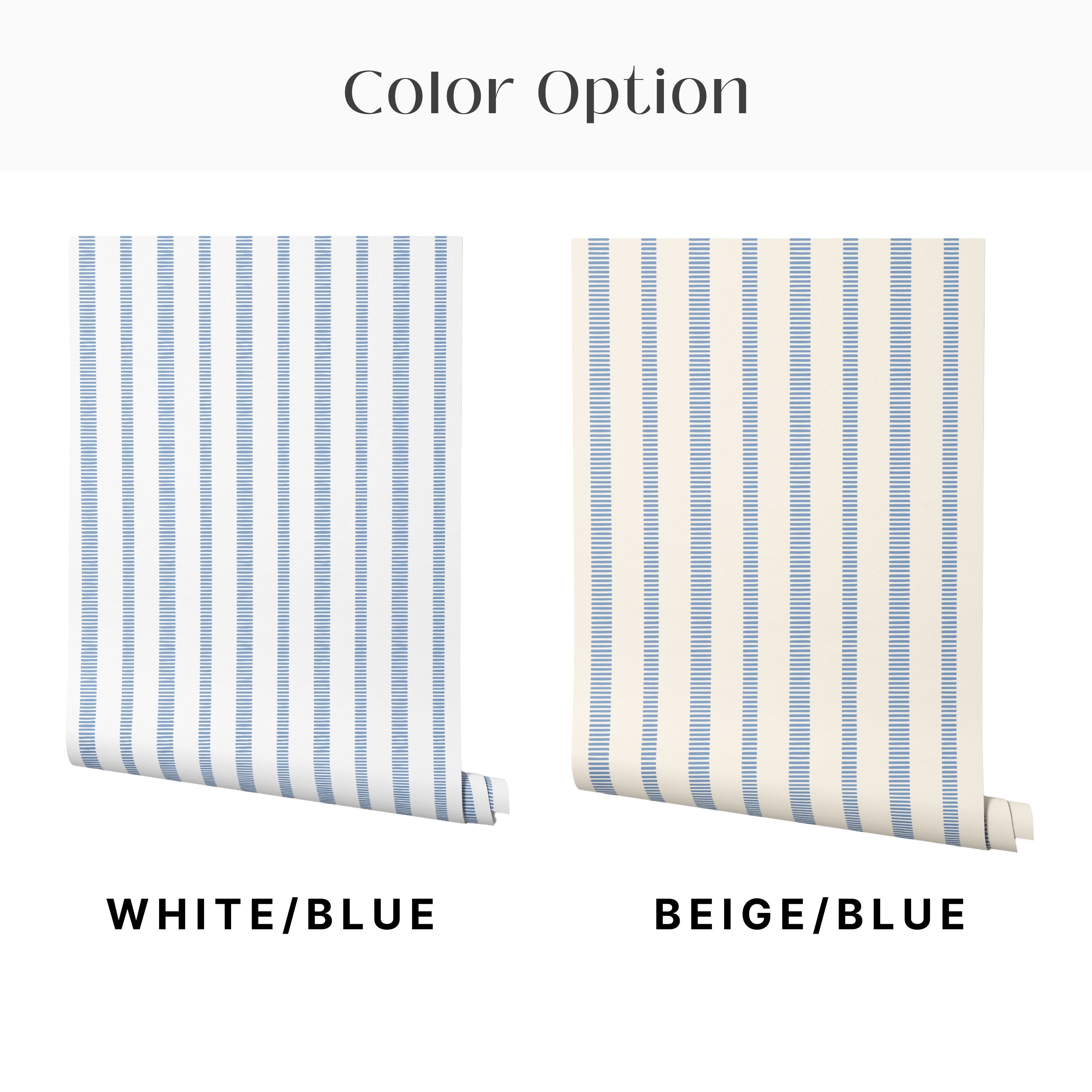 Blue Stripes Wallpaper