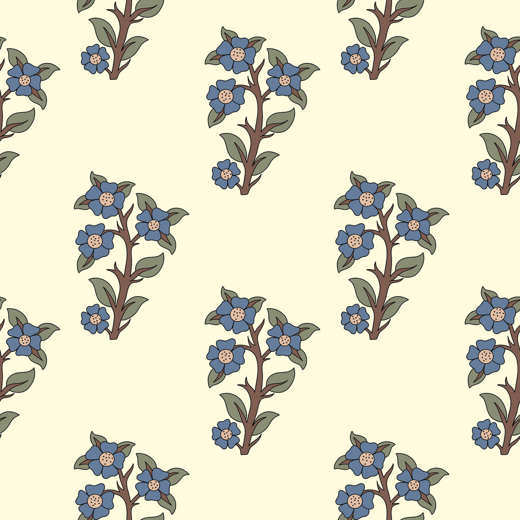 William Floral Wallpaper
