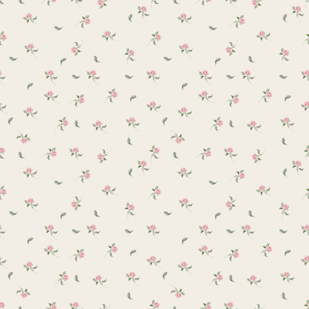 Ditsy Rose Wallpaper