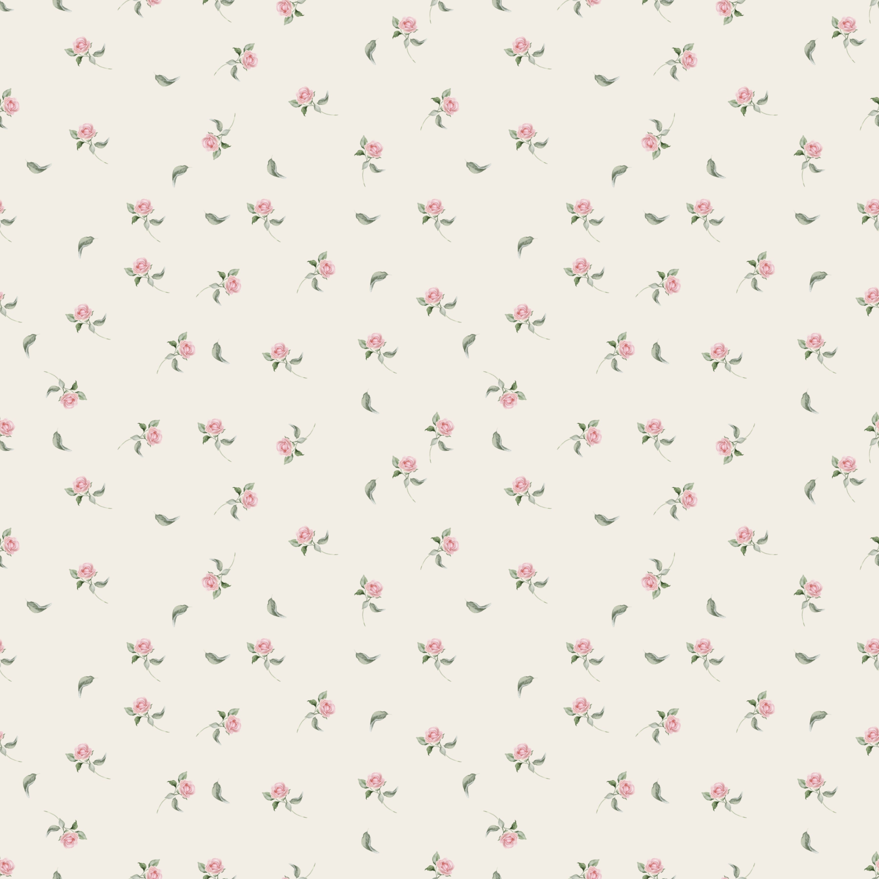 Ditsy Rose Wallpaper