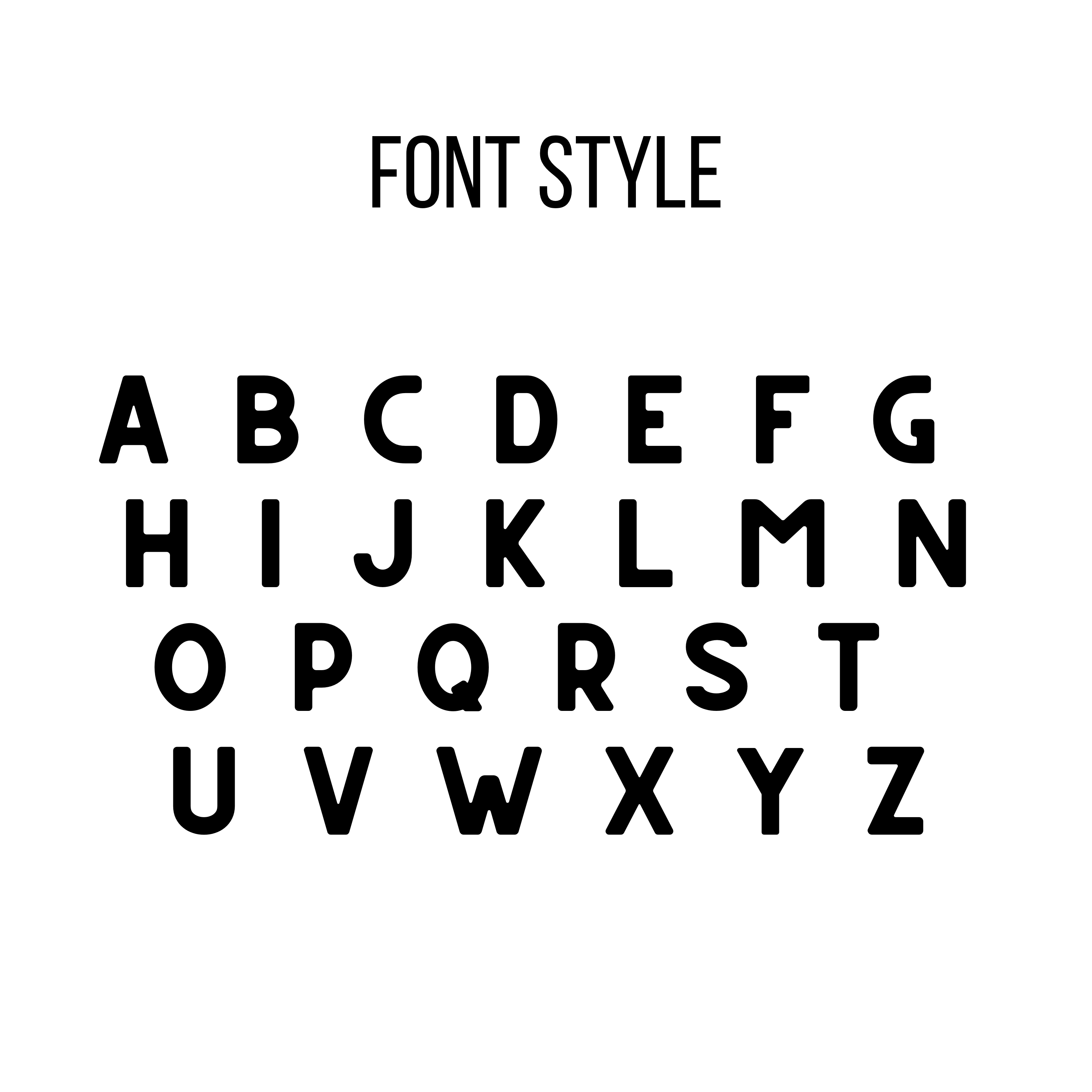 Personalized Blue Checker Kids Name Art Print