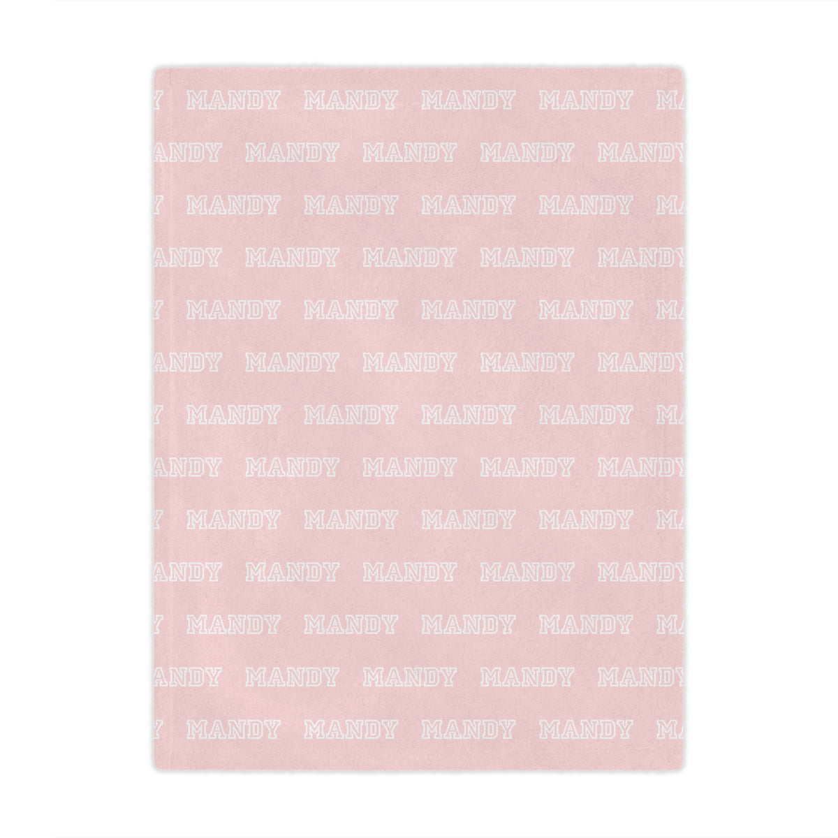 Personalized Pink Baby and Kids Blanket