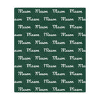Personalized Christmas Color Baby and Kids Blanket
