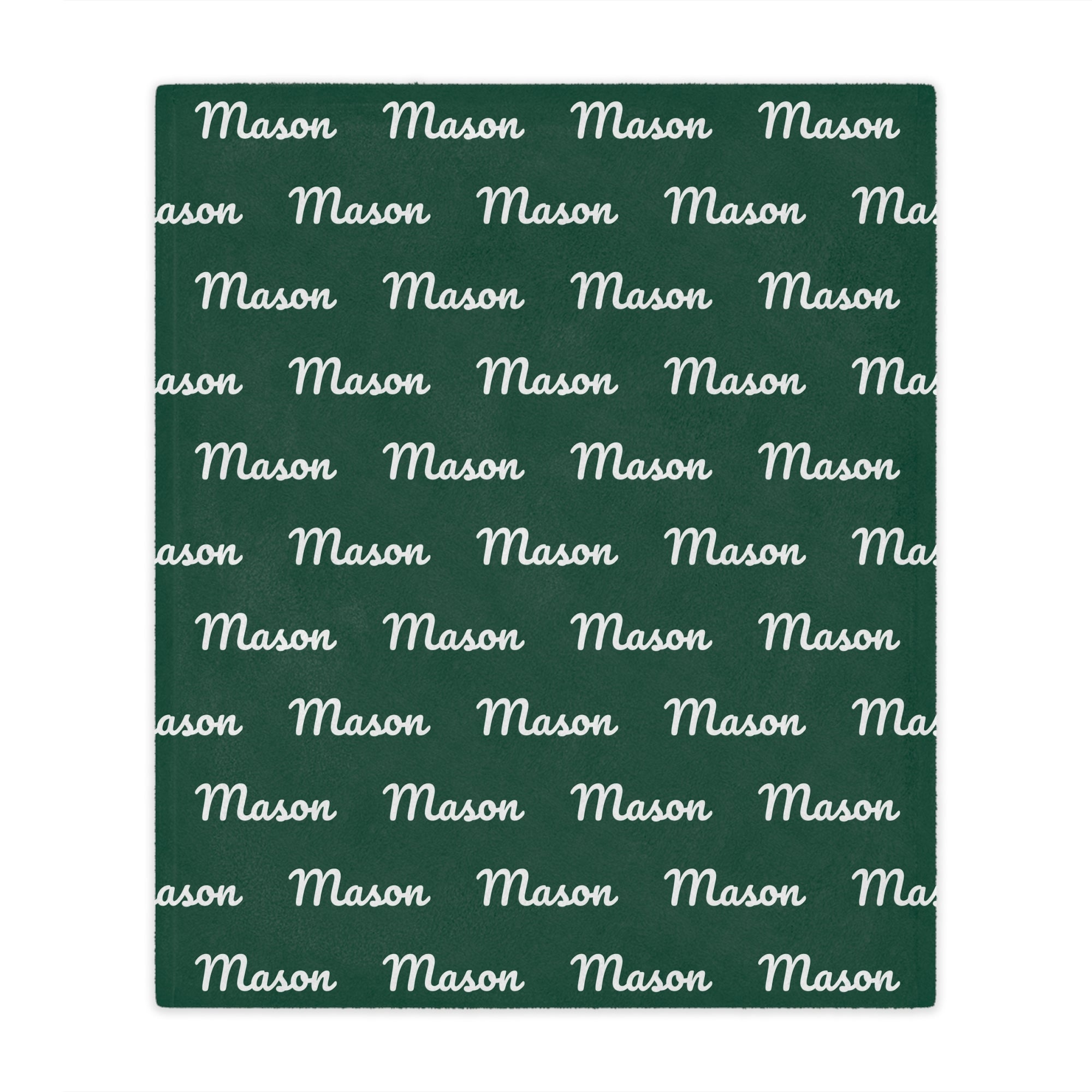 Personalized Christmas Color Baby and Kids Blanket
