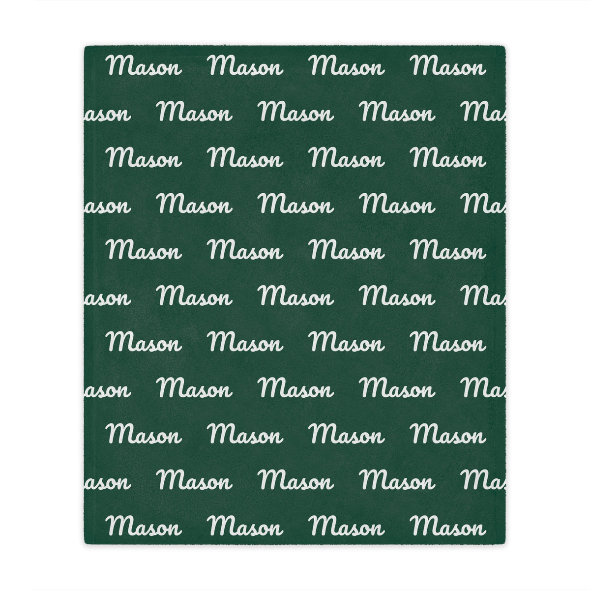 Personalized Christmas Color Baby and Kids Blanket