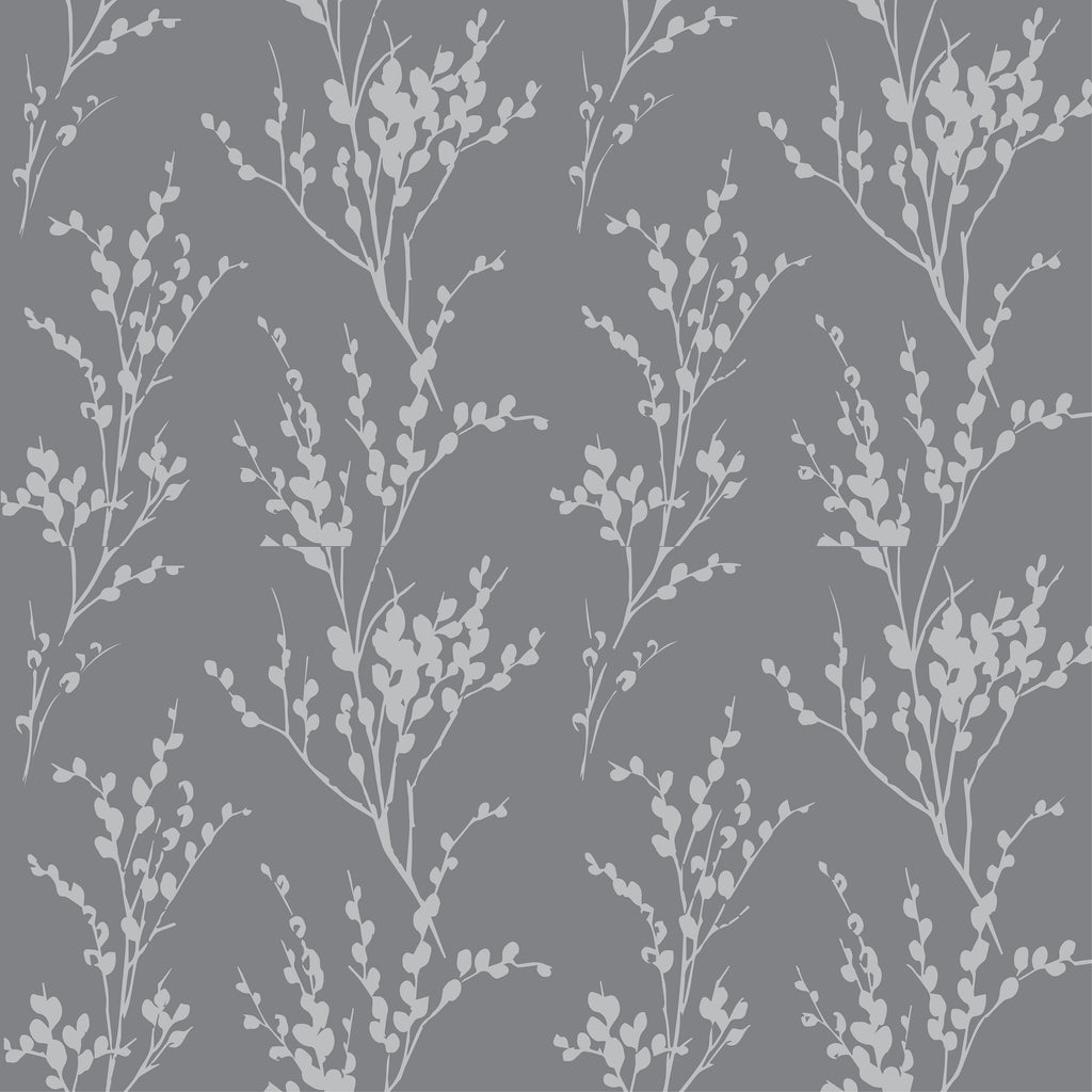 Gray Silhouette Wallpaper