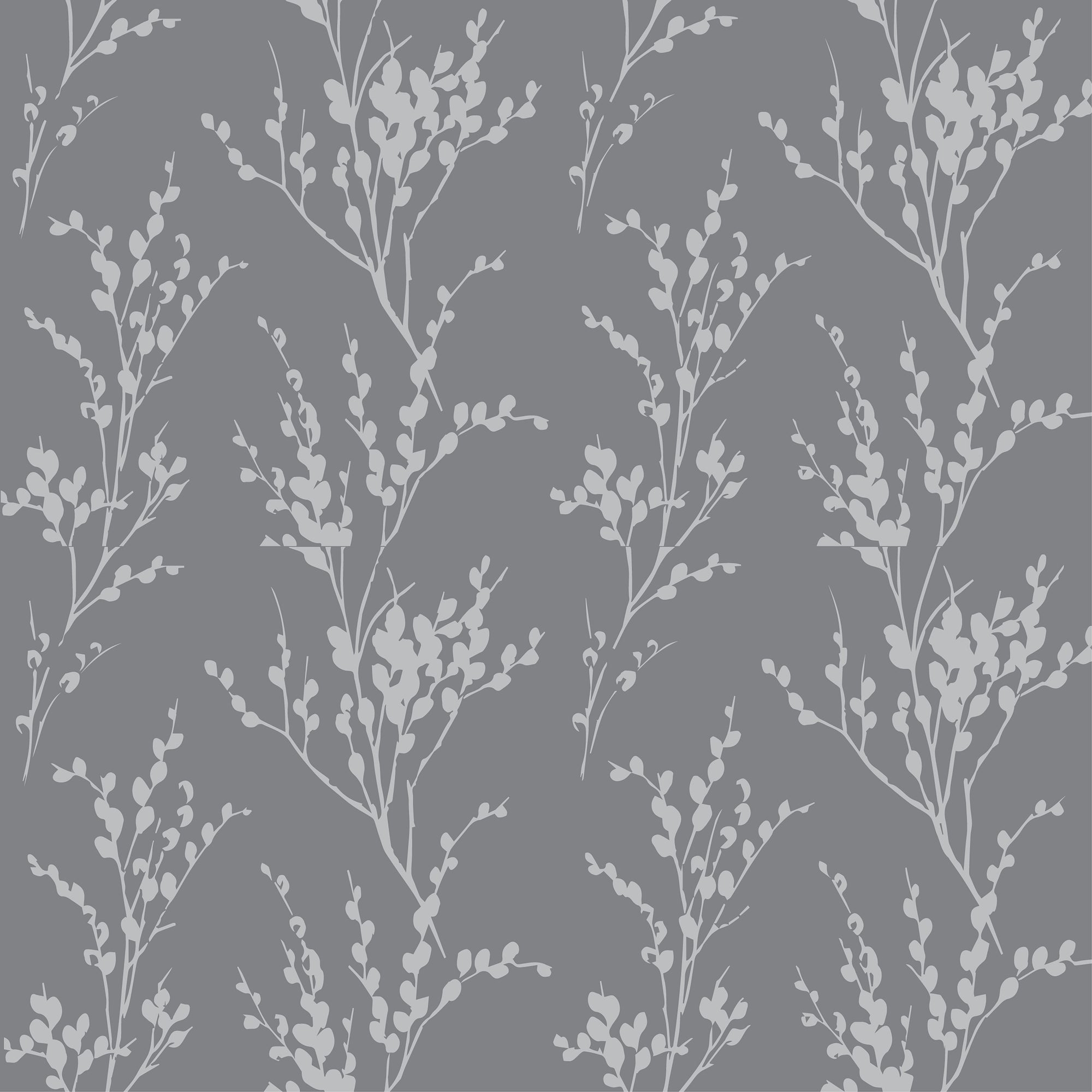 Gray Silhouette Wallpaper