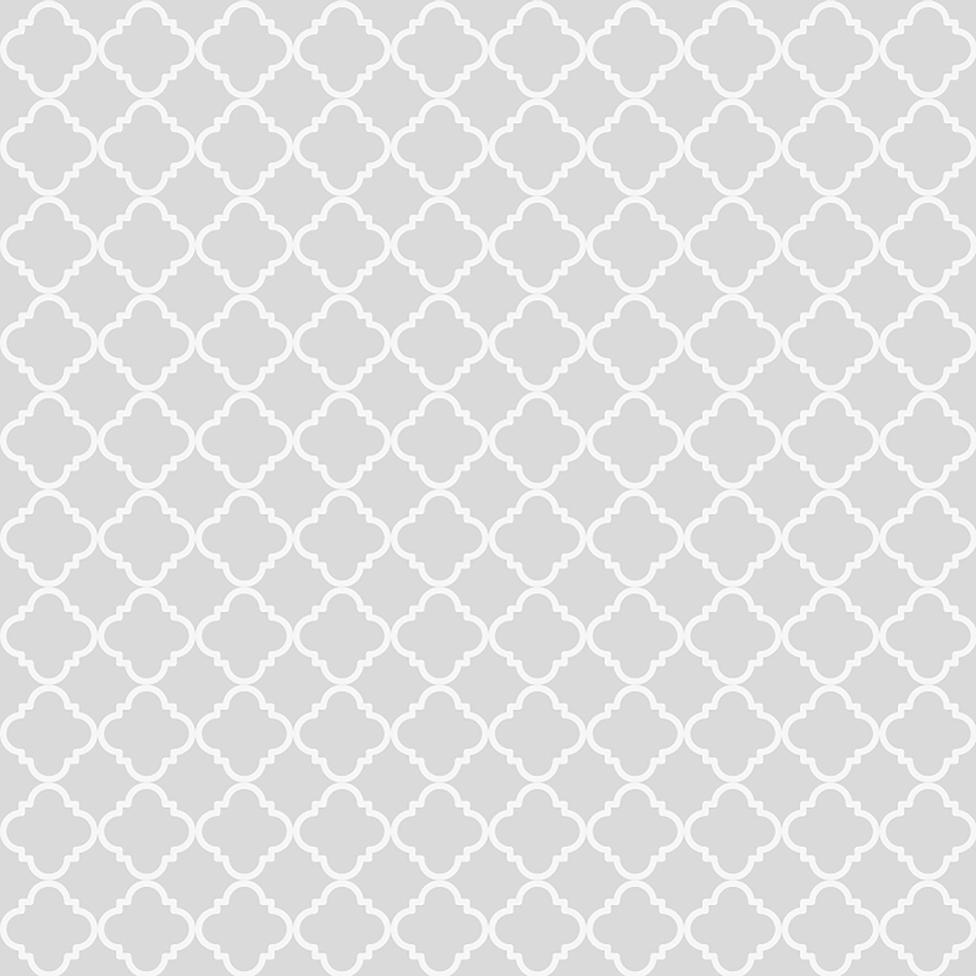 Gray Moroccan Wallpaper