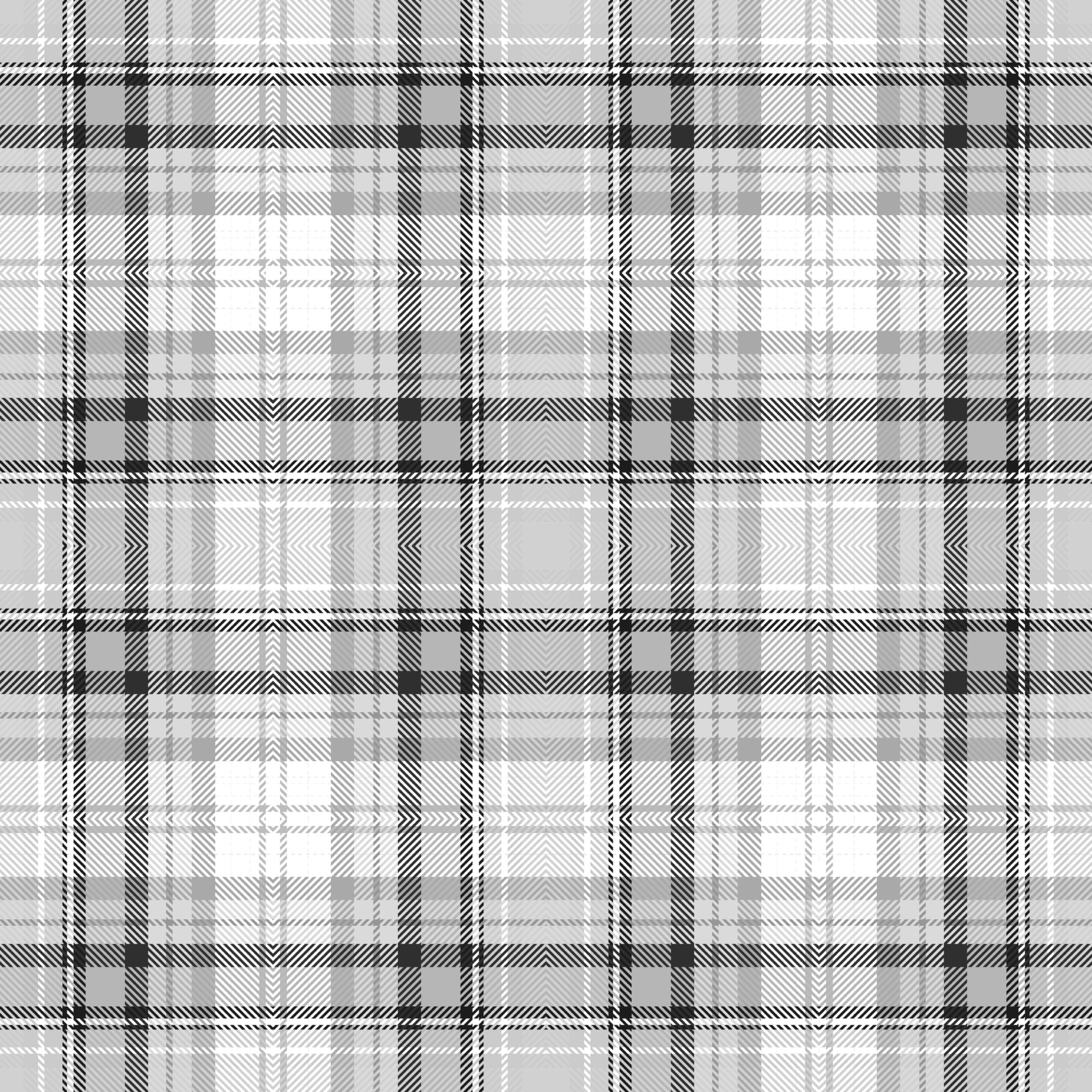 Grayscale Tartan Wallpaper